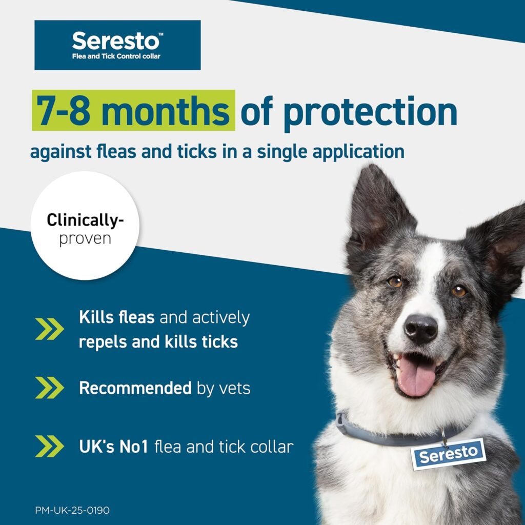 Flea & Tick Control Collar for Small Dogs