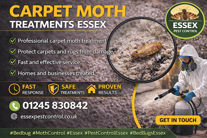 Carpet Moth treatments Essex